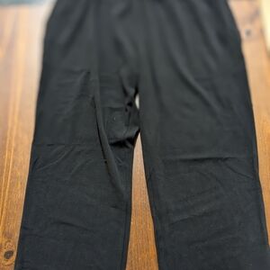 Athleta Black Casual Bottoms Straight-Leg Design
